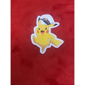 Pokemon Center Festival Exclusive Sticker 2024 Pikachu Captain Seal Rare Tokyo